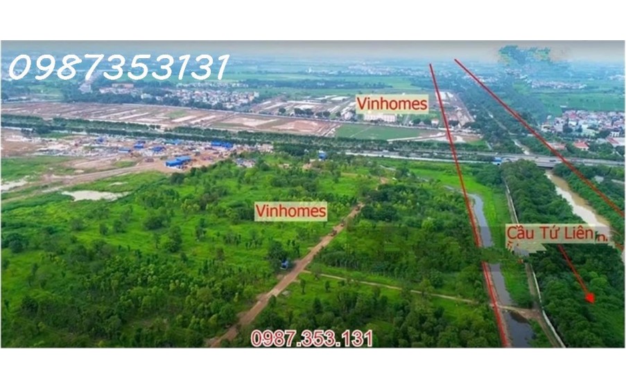 MỞ BÁN 60m2 đất Ngọc Chi, Vĩnh Ngọc - mặt đường ô tô tránh- sát chân cầu Nhật Tân.